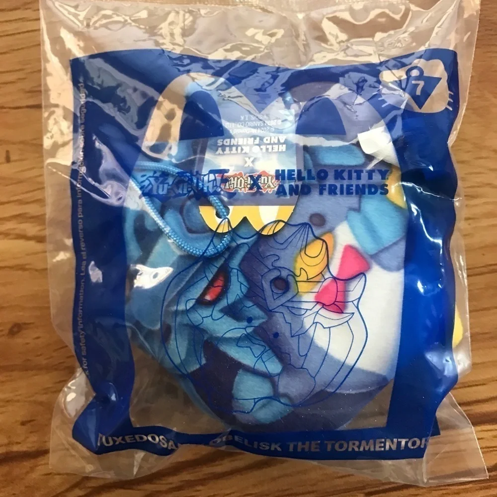 *New* Yu-Gi-Oh! X Sanrio tuxedo Sam McDonald’s small plush doll